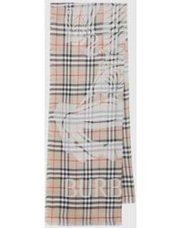 Burberry - Sciarpa - Lyst