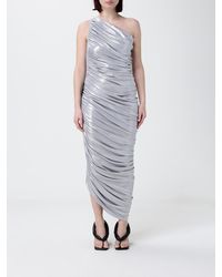 Norma Kamali - Drapiertes Jersey-One-Shoulder-Kleid - Lyst