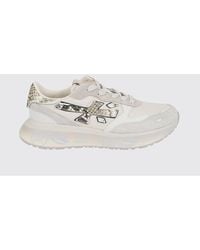 Premiata - Laurin Leather And Mesh Sneakers With Rhinestones - Lyst