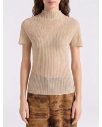 Momoní - Momon&Igrave Lurex Viscose Blend Sweater - Lyst