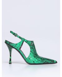 DSquared² - Mary Jane 110mm Leather Pumps - Lyst