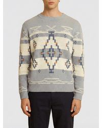 La Martina - Cotton Crew-Neck Top With Logo - Lyst