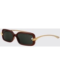 Bottega Veneta - Bv1439S Metal And Acetate Sunglasses - Lyst