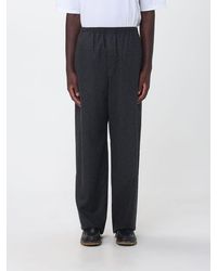 Jil Sander - Wide-Leg Wool Trousers With Elasticated Waist - Lyst