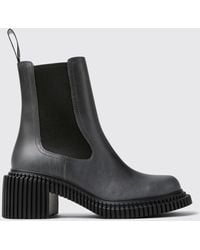 Camper - Pix London Leather Ankle Boots - Lyst