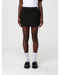 Gucci - Wool Blend Mini Skirt - Lyst