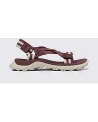 Camper - Drift Trail Striped Recycled Polyester Sandals - Lyst