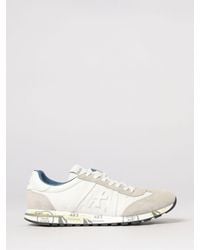 Premiata - Lucy Cotton Twill And Nylon Sneakers - Lyst