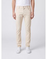 Jacob Cohen - Skinny Fit Five-Pocket Stretch Cotton Denim Jeans - Lyst