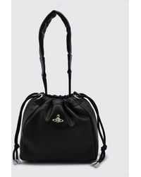 Vivienne Westwood - Hilary Grained Faux Leather Bag - Lyst