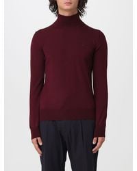 Brooksfield - Basic Slim Fit Wool Turtleneck Jumper With Ribbed Trims - Lyst