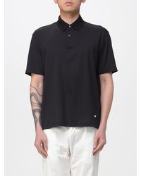 Emporio Armani - Cotton Polo Shirt - Lyst