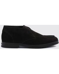 Doucal's - Suede Chukka Boots With Raised Apron - Lyst