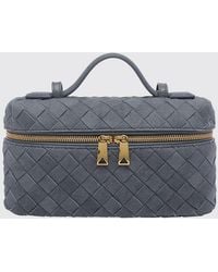 Bottega Veneta - Bang Bang Woven Suede Bag - Lyst