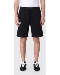 Off-White c/o Virgil Abloh - Cotton Sport Shorts With Diag Logo And Drawstring Waist - Lyst