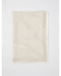 Etro - Modal Scarf With Jacquard Paisley - Lyst