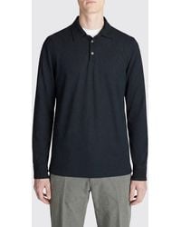 Zanone - Cotton Polo Shirt - Lyst