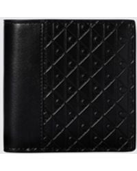 Calvin Klein - Faux Leather Bifold Wallet With Coin Pocket And Card Slots - Lyst