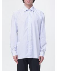 Luigi Borrelli Napoli - Striped Cotton Shirt - Lyst