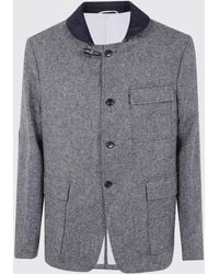 Thom Browne - Abrigo Hombre - Lyst