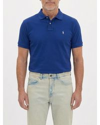 Polo Ralph Lauren - Cotton Polo Shirt With Pony Logo - Lyst