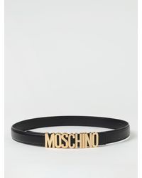 Moschino - Cintura in pelle - Lyst