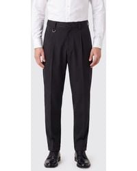 Paolo Pecora - Slim Fit Cotton Chino Pants With Slant Pockets - Lyst