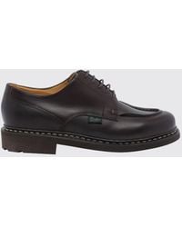 Paraboot - Chambord Smooth Calfskin Derby Shoes With Round Toe - Lyst