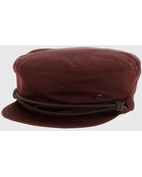 Maison Michel - New Abby Cotton Blend Baker Boy Cap With Visor - Lyst
