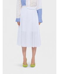 MSGM - Falda Mujer - Lyst