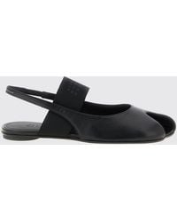 MM6 by Maison Margiela - Anatomic Tabi Leather Sandals - Lyst