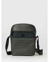 HUGO - Printed Logo Polyester Bag - Lyst