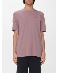 HUGO - Cotton Jersey T-Shirt - Lyst