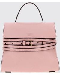 Moschino - Tie Me Leather Mini Handbag With Shoulder Strap - Lyst