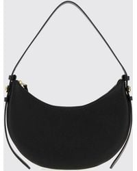 Tory Burch - Romy Half-Moon Hammered Leather Shoulder Bag - Lyst