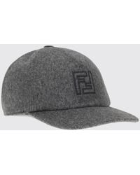 Fendi - Ff Wool Felt Hat - Lyst