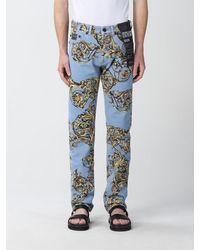 Pantaloni casual, eleganti e chino Versace Jeans Couture da uomo - Fino al  71% di sconto | Lyst