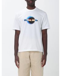Paul Smith - Organic Cotton T-Shirt With Logo - Lyst