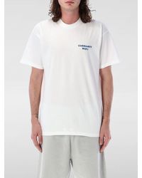 Carhartt - T-shirt in jersey di cotone organico con grafica - Lyst