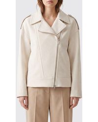 Moorer - Omnia Wool Biker Jacket With Side Zip Closure - Lyst
