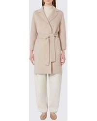 Max Mara - Virgin Wool Wrap Coat - Lyst