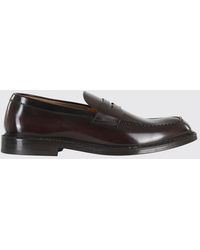 Doucal's - Brushed Leather Loafers - Lyst