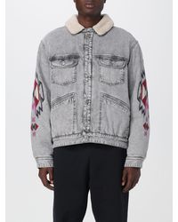 Isabel Marant - Denim Jacket With Embroidery - Lyst