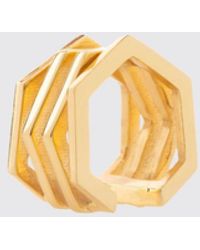 FEDERICA TOSI - Serena Plated Bronze Ring - Lyst