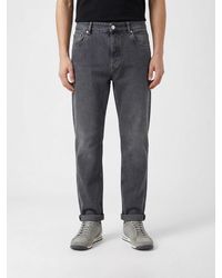 Brunello Cucinelli - Cotton Slim Fit Jeans - Lyst
