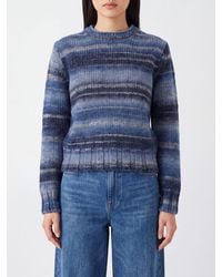 Kangra - Striped Wool-Blend Crewneck Jumper - Lyst
