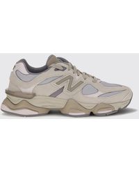 New Balance - 9060 Suede And Mesh Sneakers With Abzorb Midsole - Lyst