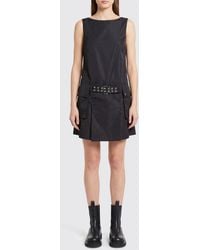 Ganni - Recycled Fabric Cargo Dress - Lyst