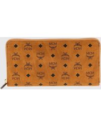 MCM - Portafoglio Aren Zip Around - Lyst