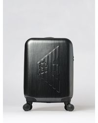 Emporio Armani - Maleta Trolley De Abs Con Monograma Y Candado Tsa - Lyst